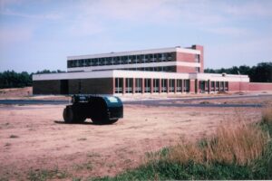 The exterior of NCC in 1970 before opening. Back when the institution was known as the NH Vocational Technical College-Nashua. 