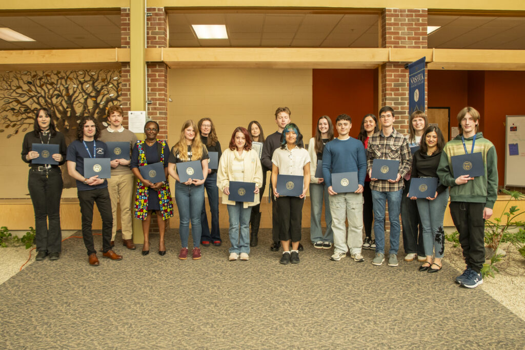 A group photo taken March 9, 2026 of the presidential honors students from Fall 2025
